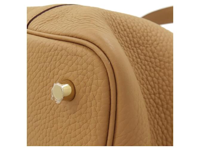 Hermès Borsa Hermes Picotin Lock MM Marrone - vista 16