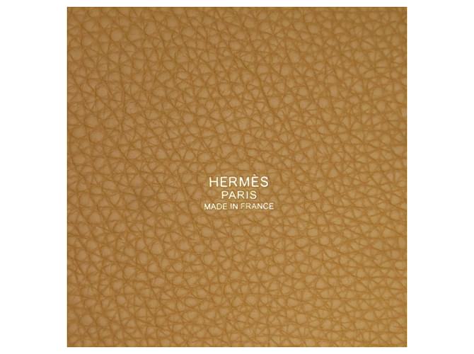 Hermès Borsa Hermes Picotin Lock MM Marrone - vista 6