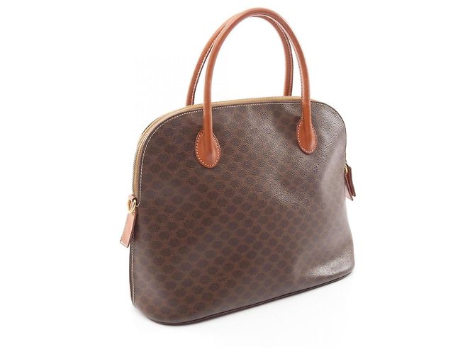 Céline Celine Macadam Handtasche Braun - Ansicht 2