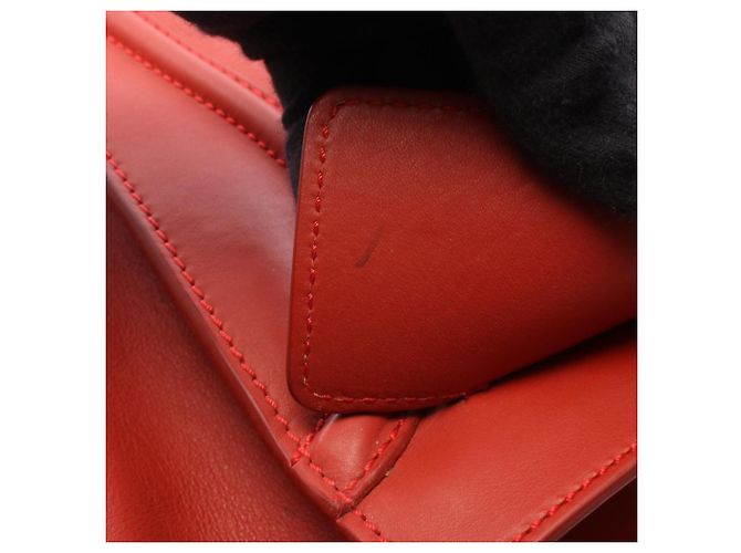 Céline Borsa Celine Luggage Mini Shopper Rosso - vista 9