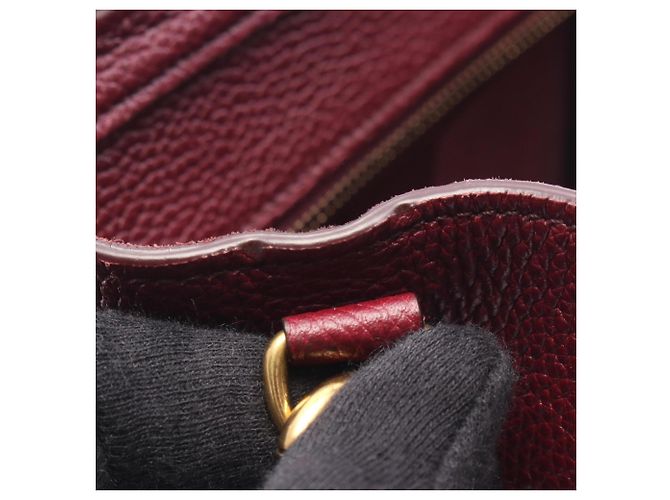 Céline Borsa a 2 modi Celine Luggage Nano Shopper Porpora - vista 5