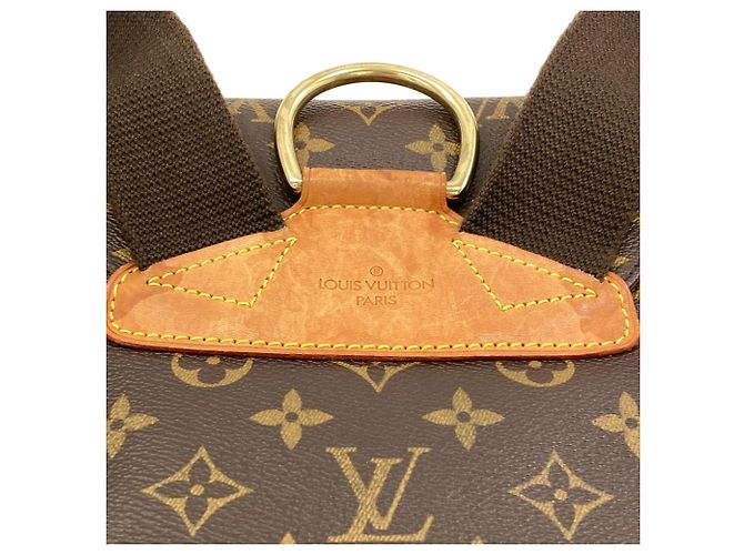 Mochila Louis Vuitton Montsouris GM Monograma - vista 14
