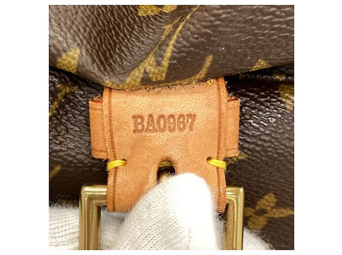 Mochila Louis Vuitton Montsouris GM Monograma - vista 7