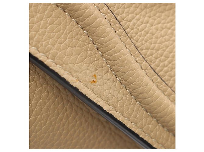 Céline Borsa a mano Celine Luggage Nano Shopper Beige - vista 5