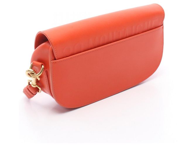 Borsa a tracolla Christian Dior Dior Bobby East-West Arancione - vista 2