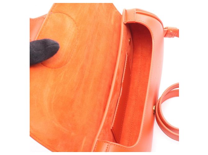 Borsa a tracolla Christian Dior Dior Bobby East-West Arancione - vista 3