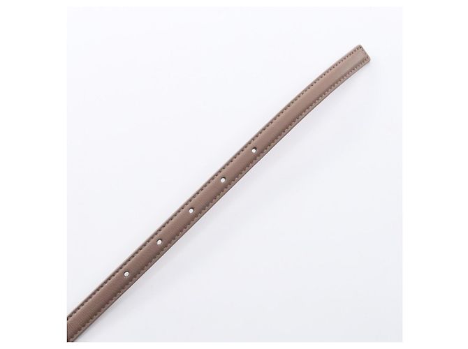Christian Dior Standardgürtel aus beige Leder - Ansicht 3