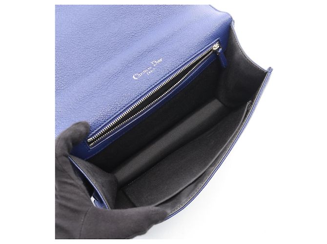 Borsa a tracolla Christian Dior Dior DIORAMA Blu - Ansicht 3
