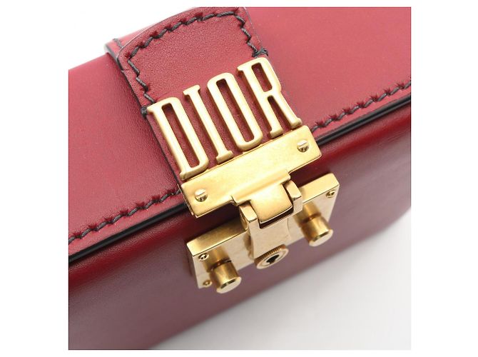 Christian Dior Dior Addict Borsa a tracolla piccola Rosso - vista 11
