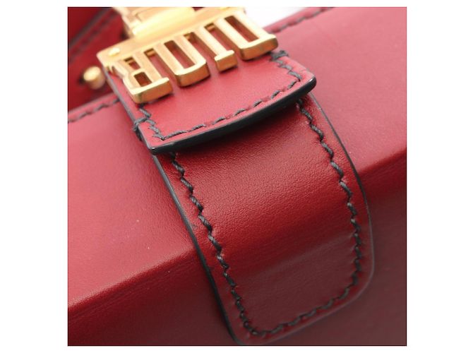 Christian Dior Dior Addict Borsa a tracolla piccola Rosso - vista 9