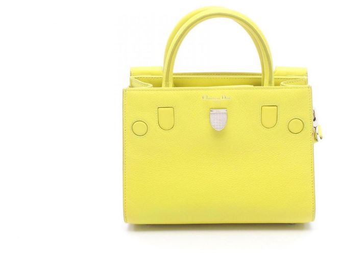 Christian Dior Dior DIOREVER Ever 2-Way Handtasche Gelb - Ansicht 7
