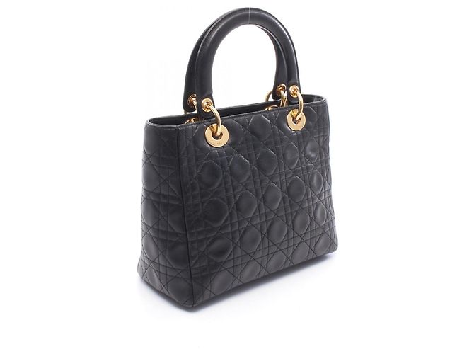 Borsa 2-Way Christian Dior Lady Dior Nero - vista 2