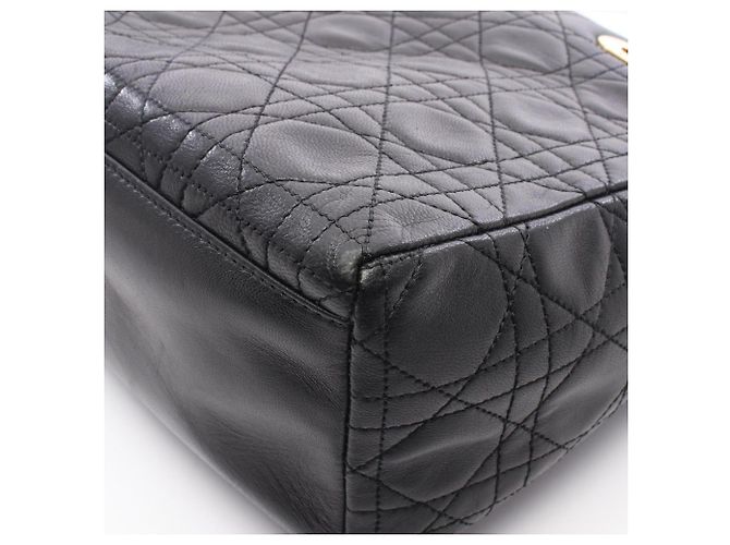 Borsa 2-Way Christian Dior Lady Dior Nero - vista 6