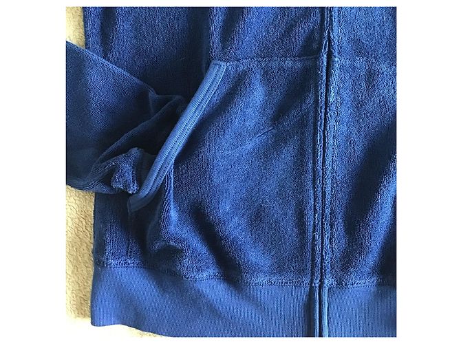Felpa con zip Juicy Couture Blu - vista 5
