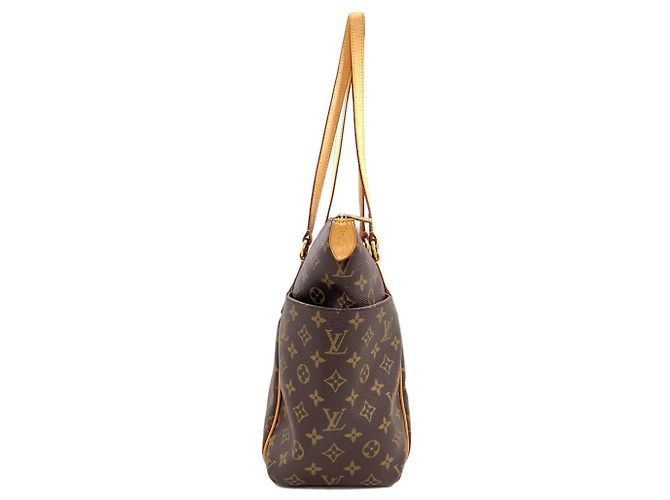 Borsa Tote Louis Vuitton Monogram Totally MM Monogramma - vista 3