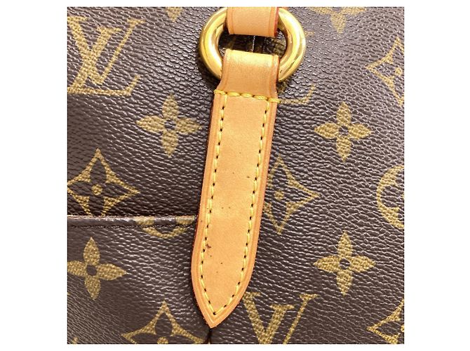 Borsa Tote Louis Vuitton Monogram Totally MM Monogramma - vista 8