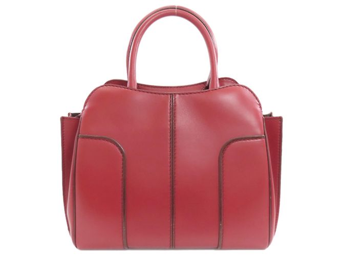 Bolso 2-Way Tod's de piel roja - vista 2