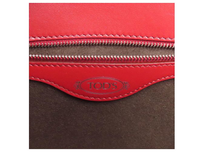 Bolso 2-Way Tod's de piel roja - vista 6