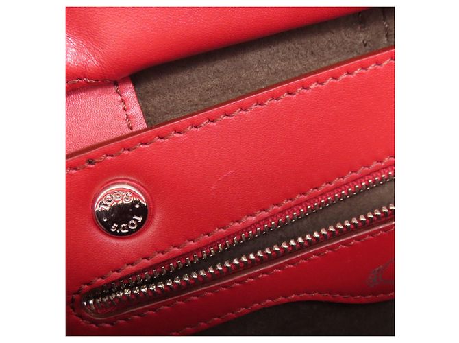 Bolso 2-Way Tod's de piel roja - vista 8
