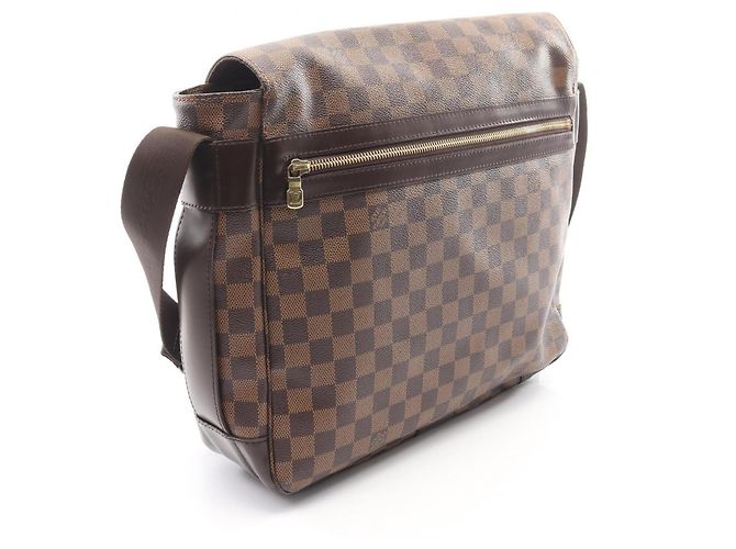 Borsa a Spalla Bastille Damier Ebene Louis Vuitton Marrone - vista 2