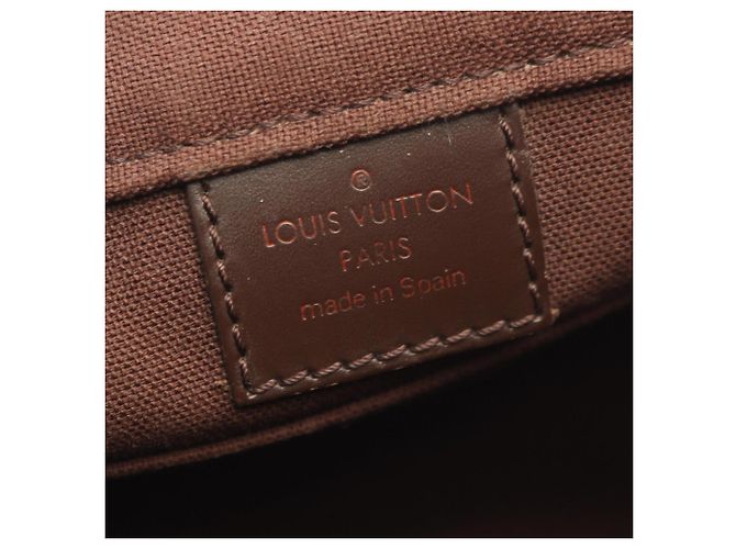 Borsa a Spalla Bastille Damier Ebene Louis Vuitton Marrone - vista 4