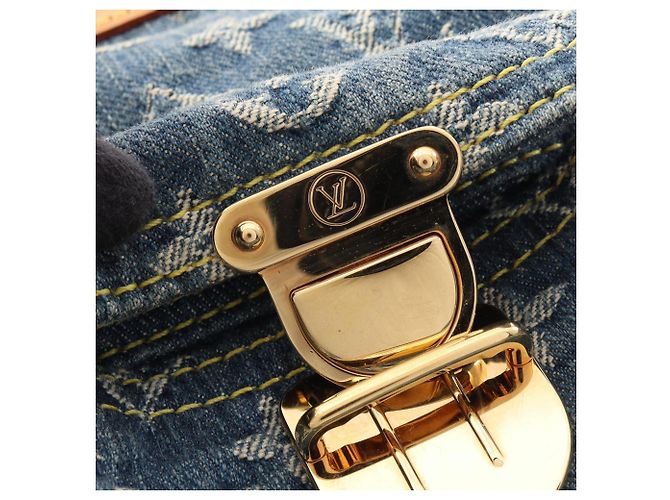 Louis Vuitton Baggy GM 2-Way Schultertasche Blau - Ansicht 13