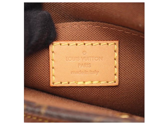 Borsa Petite Sac Plat Louis Vuitton Marrone - vista 4