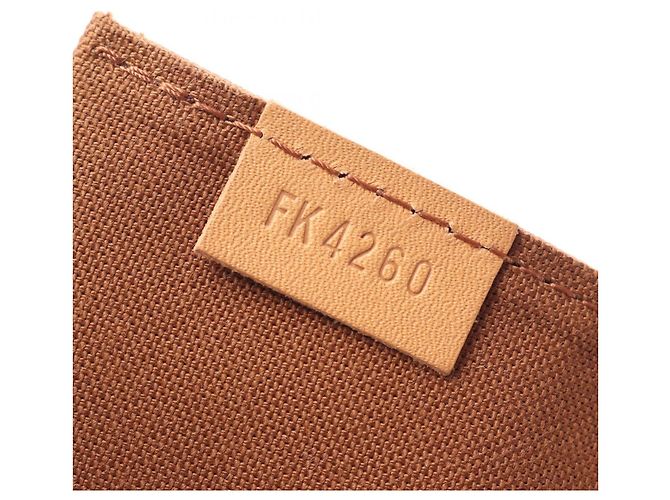 Borsa Petite Sac Plat Louis Vuitton Marrone - vista 5