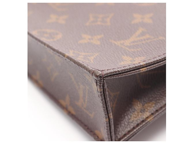 Borsa Petite Sac Plat Louis Vuitton Marrone - vista 6