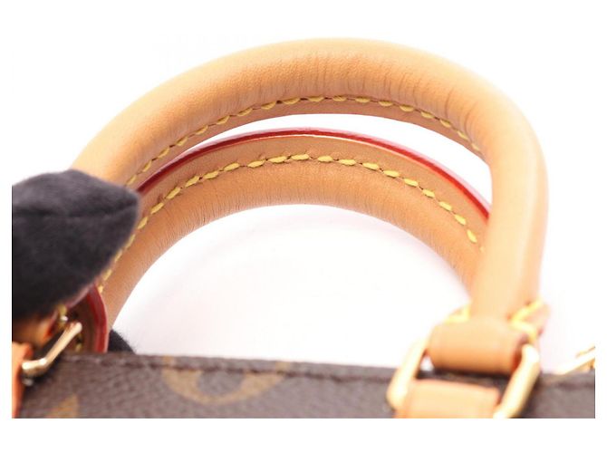 Borsa Petite Sac Plat Louis Vuitton Marrone - vista 7