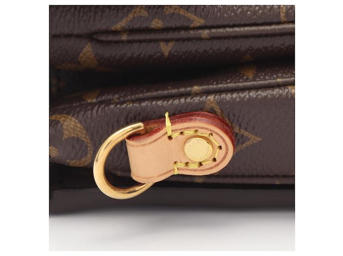 Borsa Louis Vuitton Pochette Metis MM Marrone - vista 6