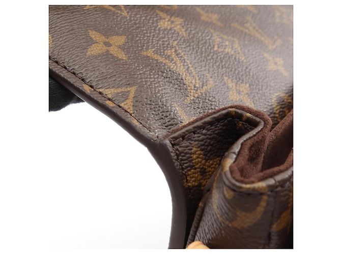 Borsa Louis Vuitton Pochette Metis MM Marrone - vista 8