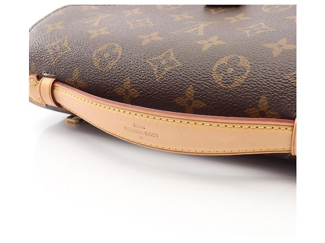Borsa Louis Vuitton Pochette Metis MM Marrone - vista 9