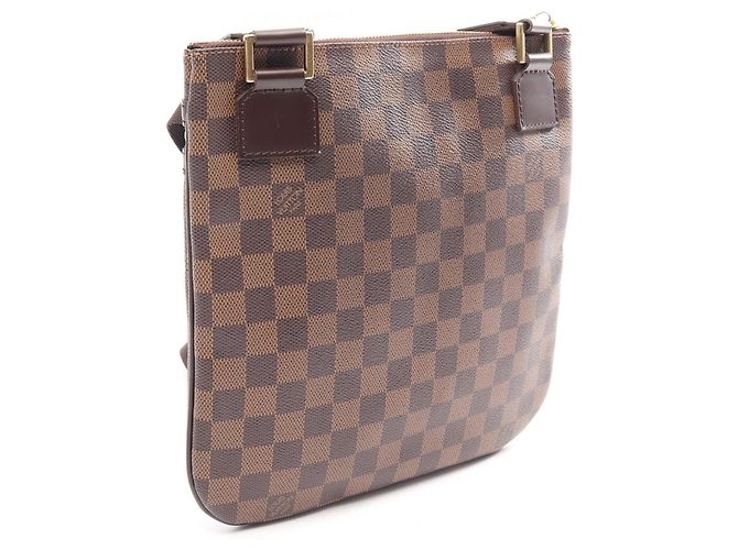 Louis Vuitton Pochette Bosphore Schultertasche Braun Damier ebene - Ansicht 2