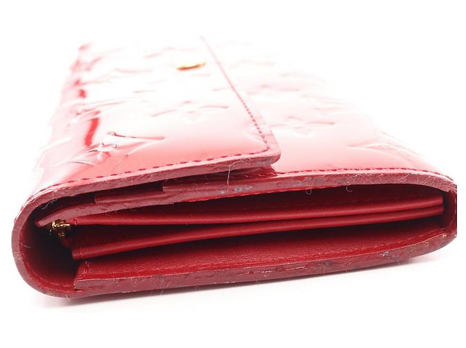 Louis Vuitton Sarah Bi-fold langer Geldbeutel Rot - Ansicht 10