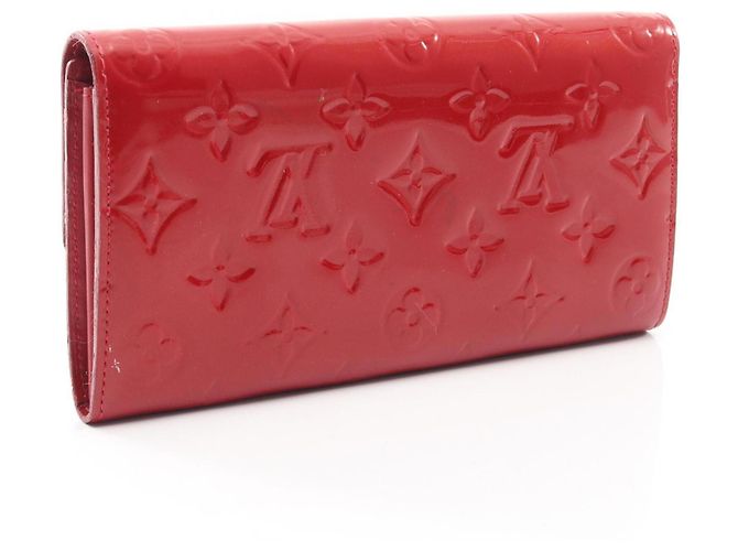 Louis Vuitton Sarah Bi-fold langer Geldbeutel Rot - Ansicht 2