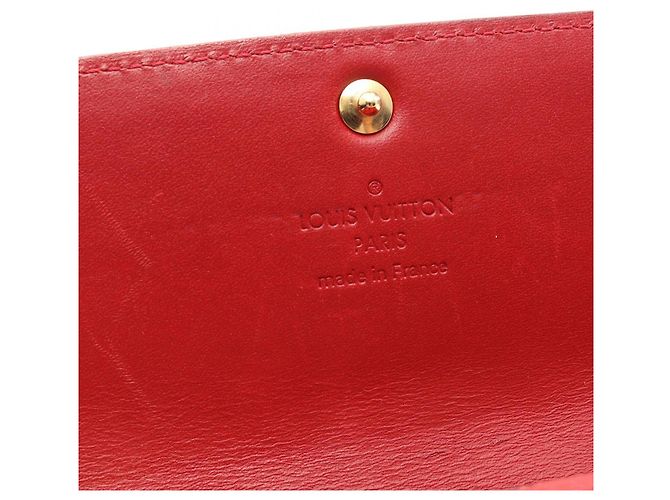 Louis Vuitton Sarah Bi-fold langer Geldbeutel Rot - Ansicht 4