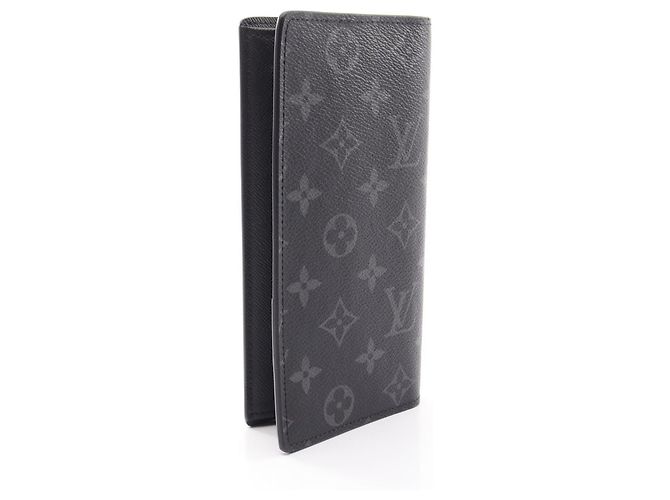 Carteira longa dobrável Louis Vuitton Brazza Preto - vista 2