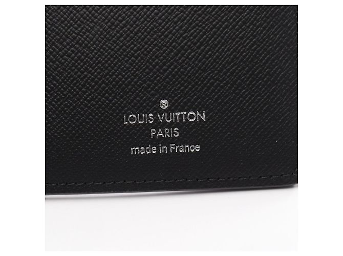 Carteira longa dobrável Louis Vuitton Brazza Preto - vista 4
