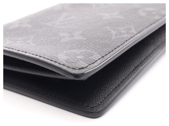 Carteira longa dobrável Louis Vuitton Brazza Preto - vista 5