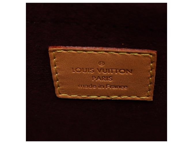 Borsa tote Montaigne GM Louis Vuitton Marrone - vista 4