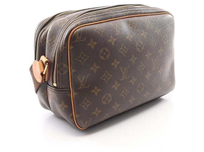 Borsa a Spalla Reporter PM Louis Vuitton Marrone - vista 2