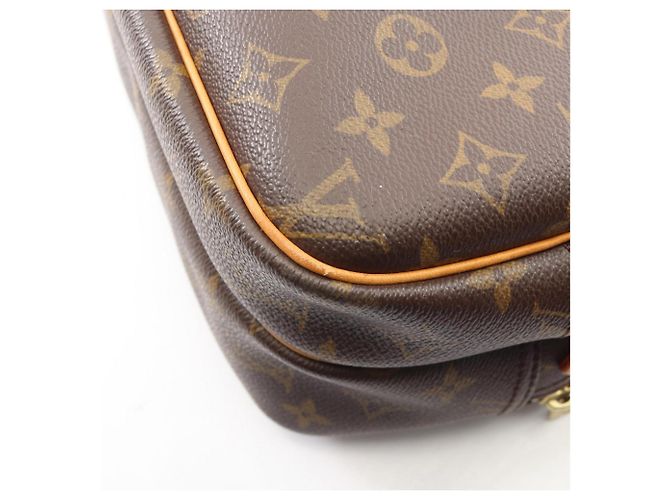 Borsa a Spalla Reporter PM Louis Vuitton Marrone - vista 8