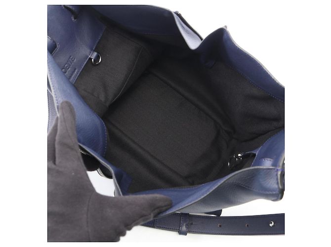 Loewe Hammock Small 2-Way Handtasche Marineblau - Ansicht 3