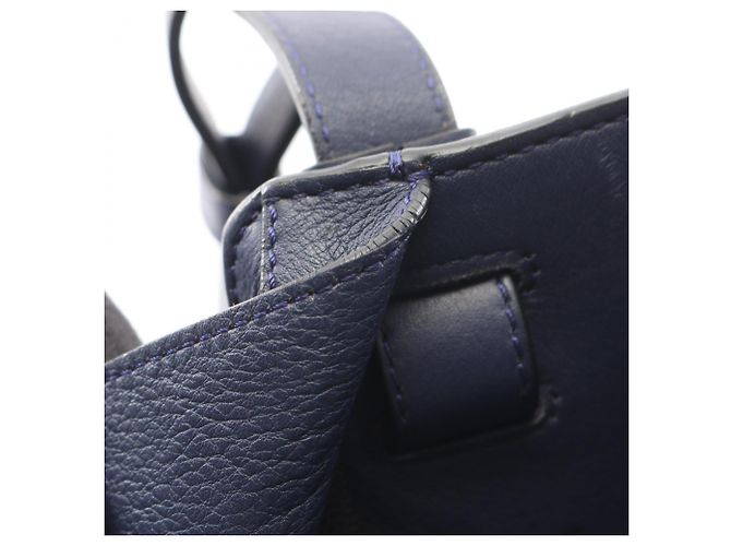 Loewe Hammock Small 2-Way Handtasche Marineblau - Ansicht 7
