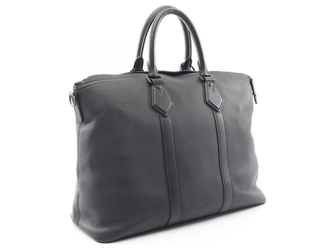 Borsa Tote 2-Way Louis Vuitton Lockit Nero - vista 2