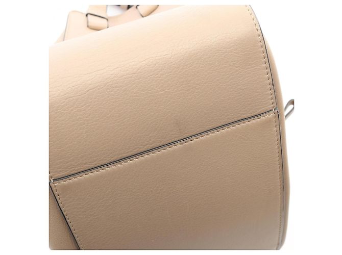Borsa a mano in pelle Loewe Hammock Small 2-Way Beige - vista 10