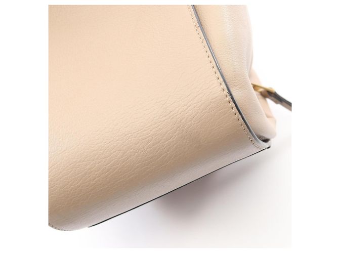 Borsa a mano in pelle Loewe Hammock Small 2-Way Beige - vista 11