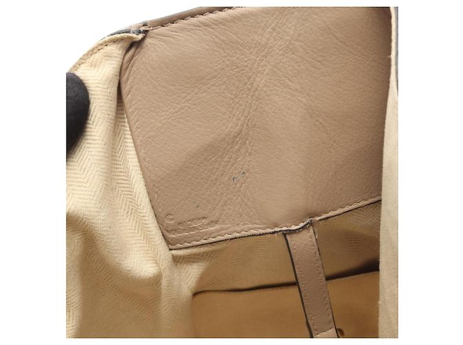 Borsa a mano in pelle Loewe Hammock Small 2-Way Beige - vista 12