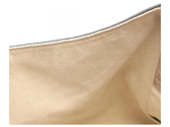 Borsa a mano in pelle Loewe Hammock Small 2-Way Beige - vista 5